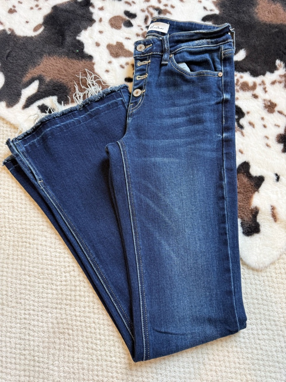 Kancan Classic High-Rise Dark Blue Women’s Jeans